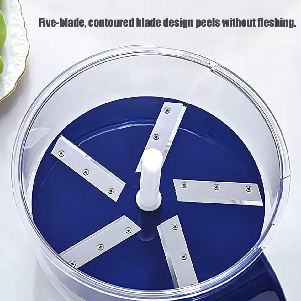 Automatic Electric Fruit & Vegetable Peeler – Rechargeable Kitchen Tool